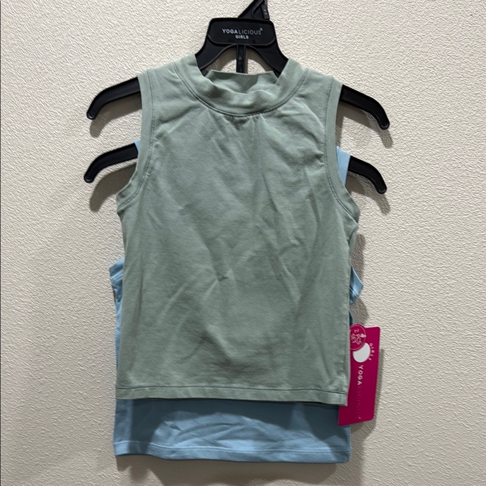 Yogalicious Girls Airlite 2 piece tank set